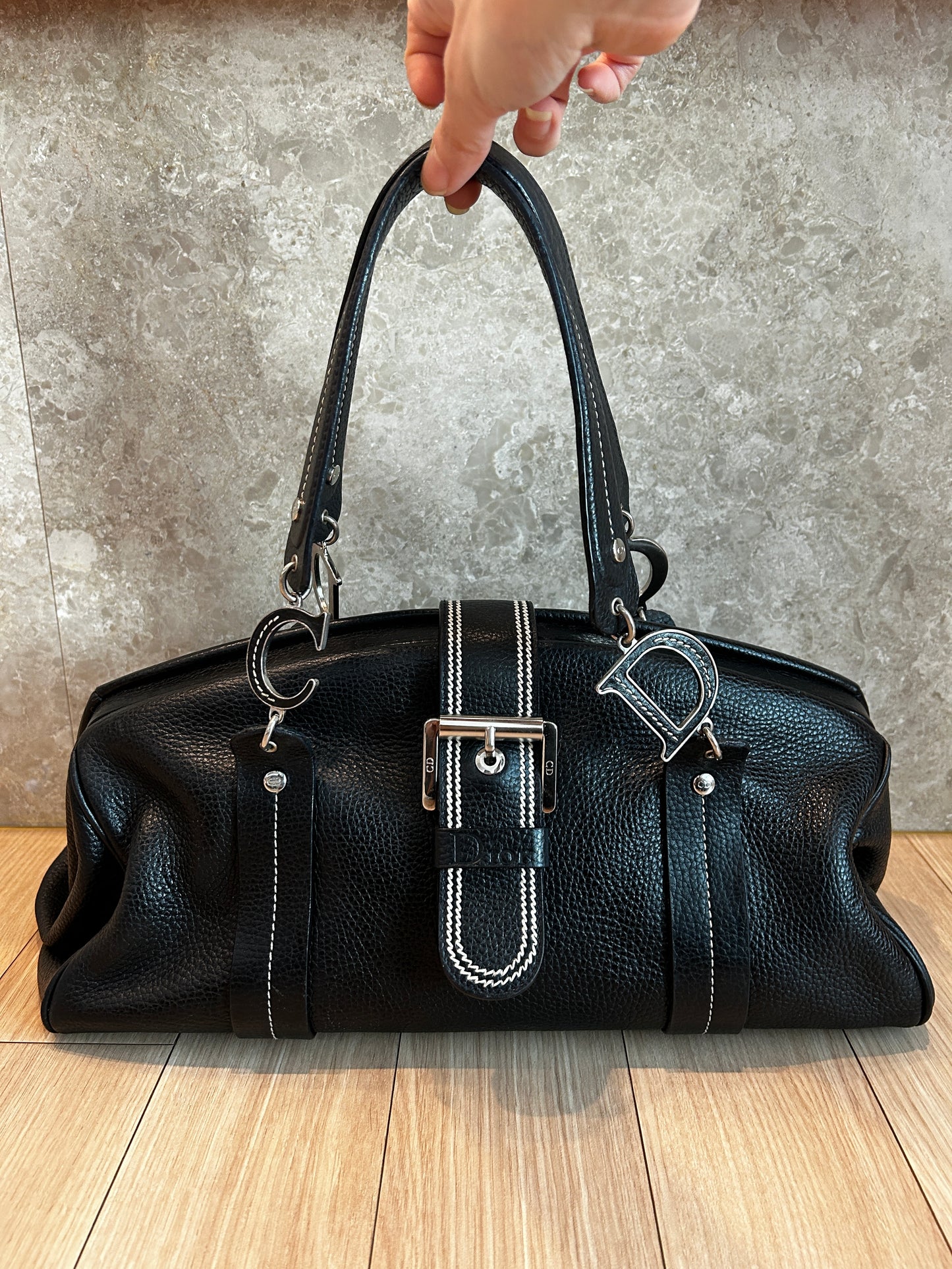Dior Vintage Detective Shoulder Bag