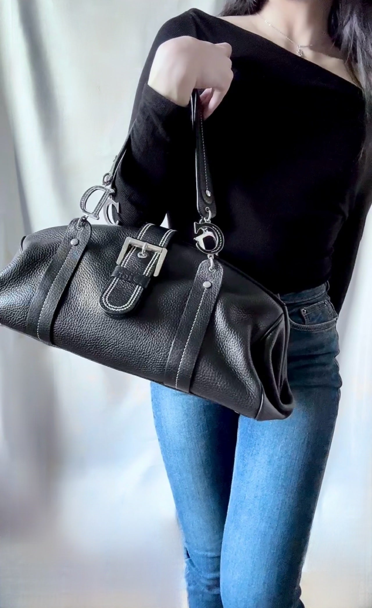 Dior Vintage Detective Shoulder Bag