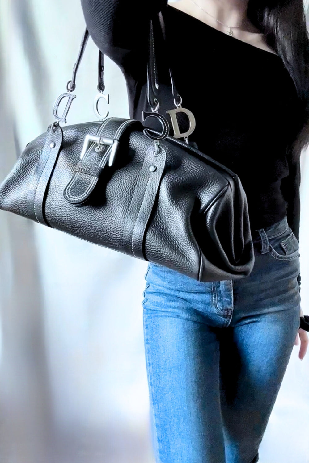 Dior Vintage Detective Shoulder Bag